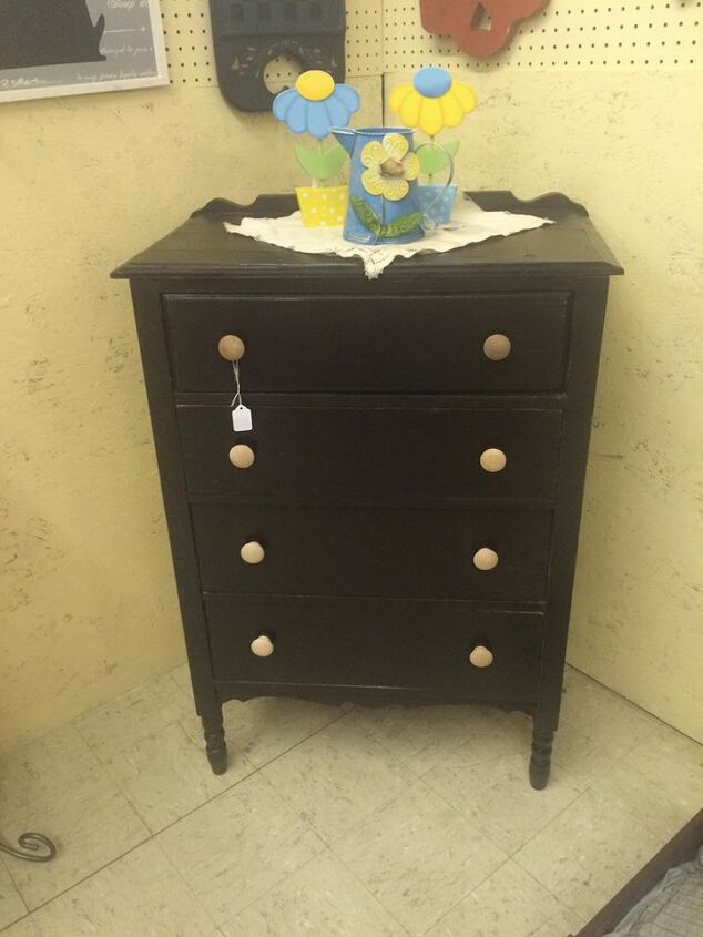 dresser makeover with coffee bags, painted furniture, repurposing upcycling