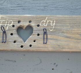 diy swimsuit and towel rack from reclaimed wood, diy, repurposing upcycling