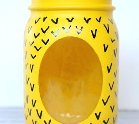 pineapple mason jar, crafts, how to, mason jars, repurposing upcycling