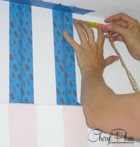 how to paint perfect stripes every time, how to, painting