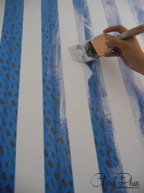 how to paint perfect stripes every time, how to, painting