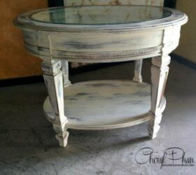 how to chalk paint a table in 2 hours, chalk paint, how to, painted furniture, repurposing upcycling