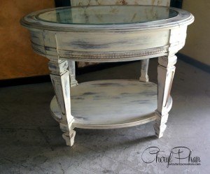 how to chalk paint a table in 2 hours, chalk paint, how to, painted furniture, repurposing upcycling
