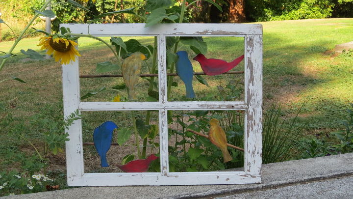 birds on a wire, crafts, repurposing upcycling