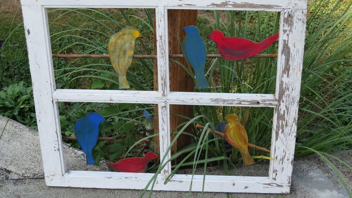 birds on a wire, crafts, repurposing upcycling