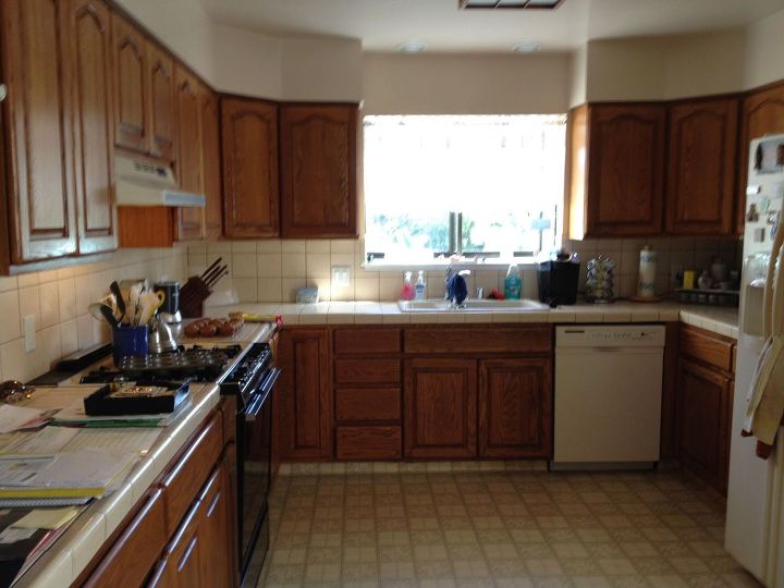 which first for my kitchen redo, my kitchen now