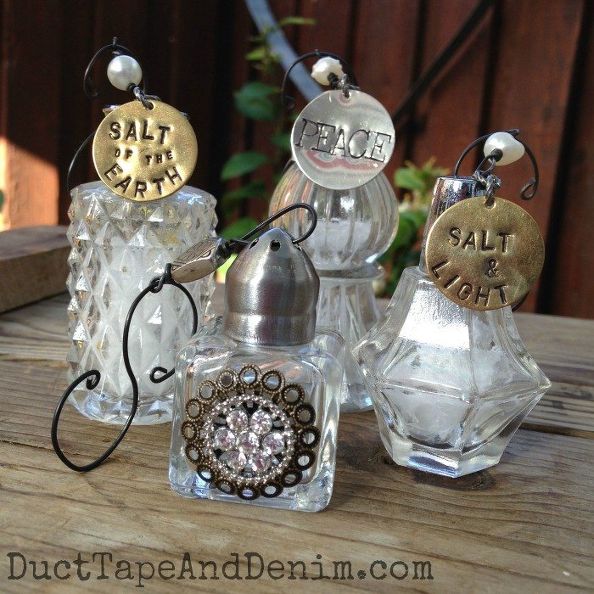 9 things you didn t know you could do with salt and pepper shakers, crafts, repurposing upcycling, Photo via Ann Duct Tape and Denim
