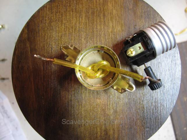 how to wire a lamp with lots of pictures, diy, electrical, how to, lighting