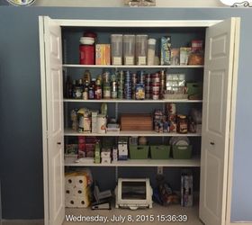 turn a totally useless space into massive pantry