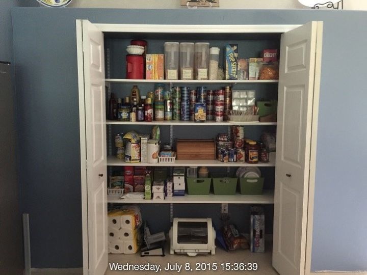 turn a totally useless space into massive pantry