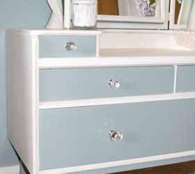 dressing table makeover repurposing upcycling, bedroom ideas, how to, painted furniture, repurposing upcycling