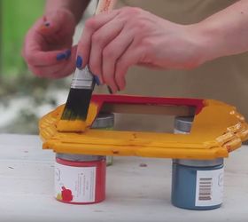 how to layer paint on furniture to create shabby chic furniture, how to, painted furniture, shabby chic, Step 2 Add a second coat