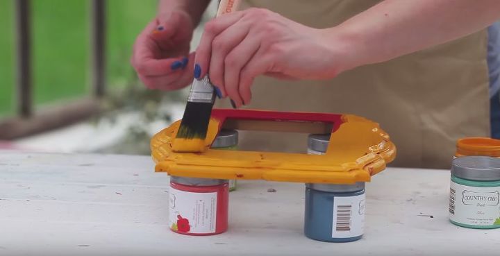 how to layer paint on furniture to create shabby chic furniture, how to, painted furniture, shabby chic, Step 2 Add a second coat