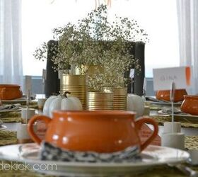 A Fall Tablescape - A Mix of DIY & Buy