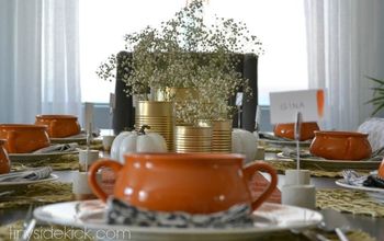 A Fall Tablescape - A Mix of DIY & Buy