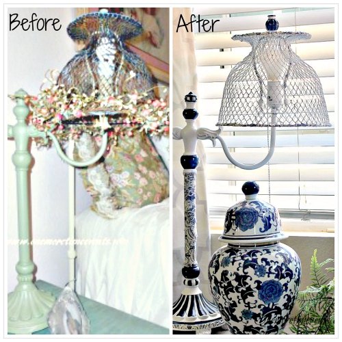 upcycled repurposed lamp and lighting ideas, crafts, lighting, repurposing upcycling