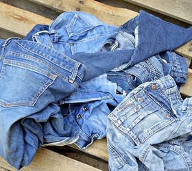 Why she cuts all the pockets off her old jeans (we can't wait to try this one!)