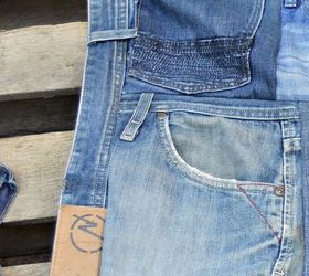 Why she cuts all the pockets off her old jeans (we can't wait to try this one!)