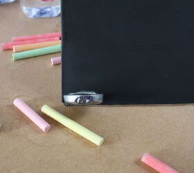 a diy magnetic chalkboard how to, chalkboard paint, crafts, repurposing upcycling