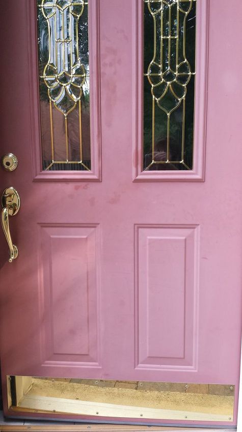 looking for a simple fix for front door issue