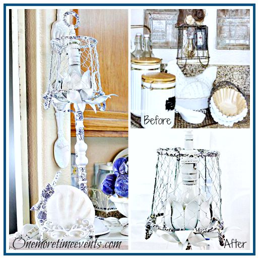 candlestick repurposed into table lamp, lighting, repurposing upcycling