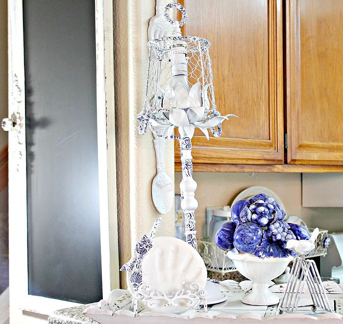candlestick repurposed into table lamp, lighting, repurposing upcycling