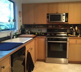 rustic kitchen wooden floor renovation, flooring, hardwood floors, kitchen design, Before Kitchen Floor
