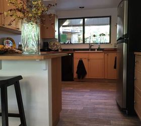 rustic kitchen wooden floor renovation, flooring, hardwood floors, kitchen design, Segato Riverwood 6 x 36 Sangro