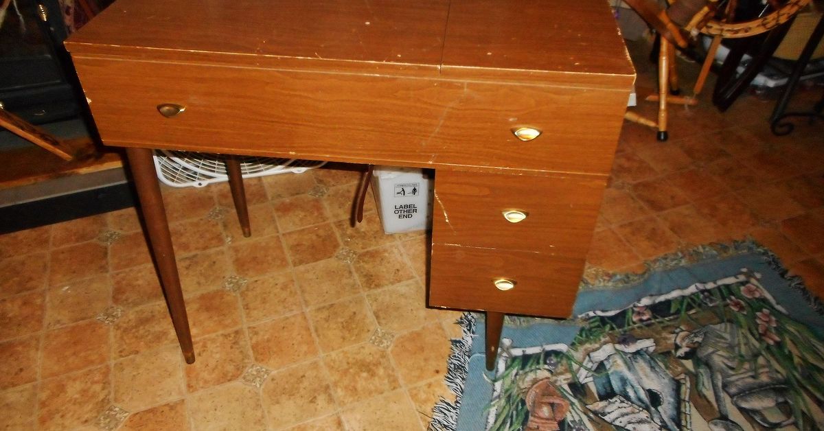 Shabby Chic Makeover 1963 Singer Sewing Machine Face Lift Hometalk