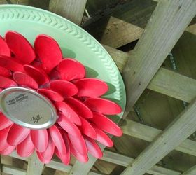 plastic spoon garden flowers how to, crafts, repurposing upcycling