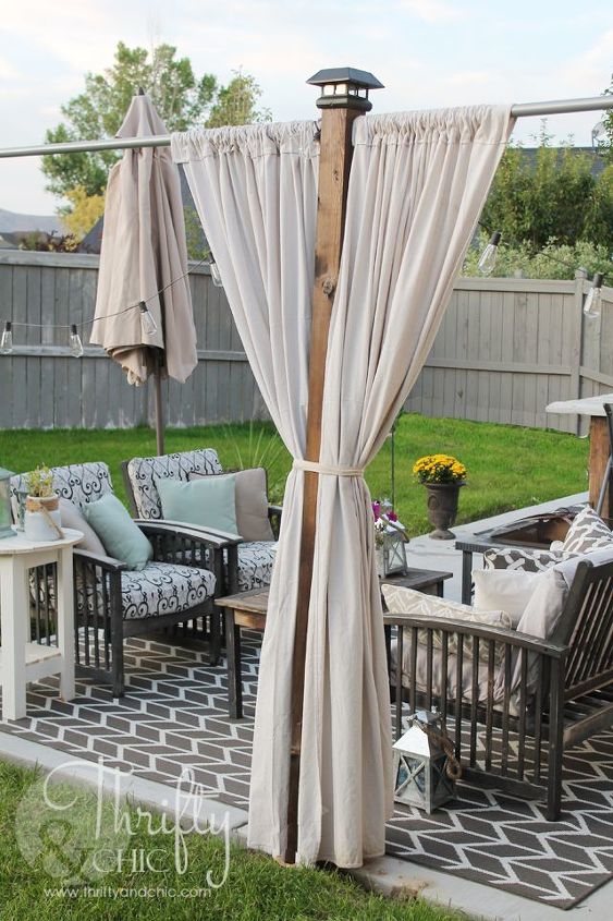 diy outdoor privacy screen pergola, diy, outdoor living, porches