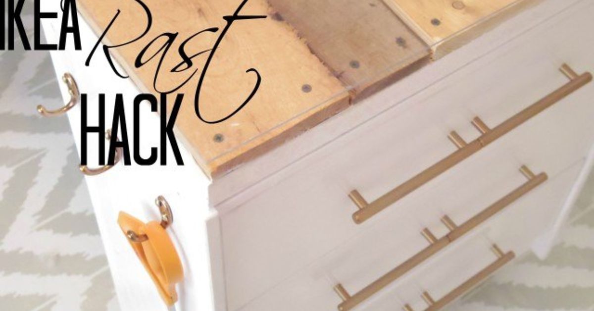 Ikea Rast Desk Hack IKEA Rast Hack (New Craft Room Table) | Hometalk