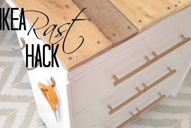 ikea rast hack new craft room table diy, craft rooms, diy, painted furniture, woodworking projects