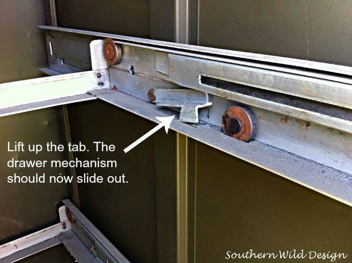How To Make A Filing Cabinet To Garden Planter Diy Hometalk
