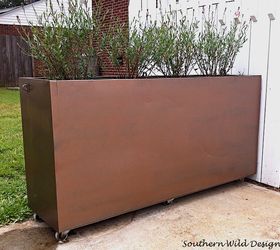 filing cabinet to garden planter container gardening, container gardening, gardening, how to, repurposing upcycling