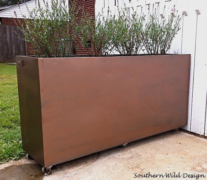filing cabinet to garden planter container gardening, container gardening, gardening, how to, repurposing upcycling