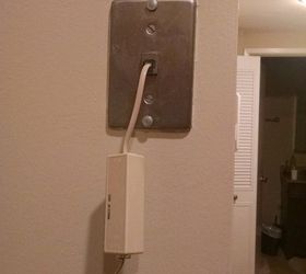 q wall phone what do i do now attachment from phone prevents mounting, electrical, home maintenance repairs, how to