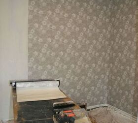 wallpapering lessons, bedroom ideas, how to, wall decor