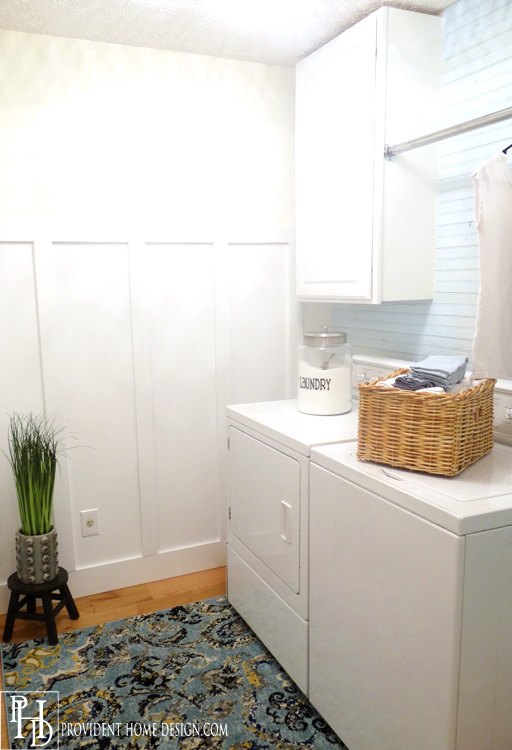 laundry room budget makeover, laundry rooms