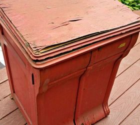 antique record player cabinet repurpose upcycle, decoupage, diy, painted furniture, repurposing upcycling, woodworking projects