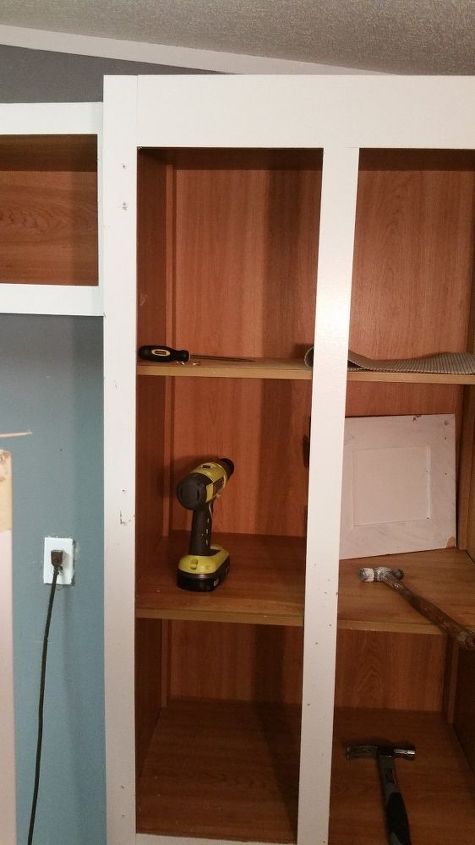 How To Take Cabinets Off The Wall In A Mobile Home Hometalk