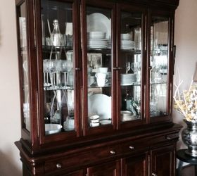 painting a china cabinet
