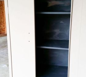 creative pantry solution for small spaces, chalk paint, closet, kitchen design, storage ideas