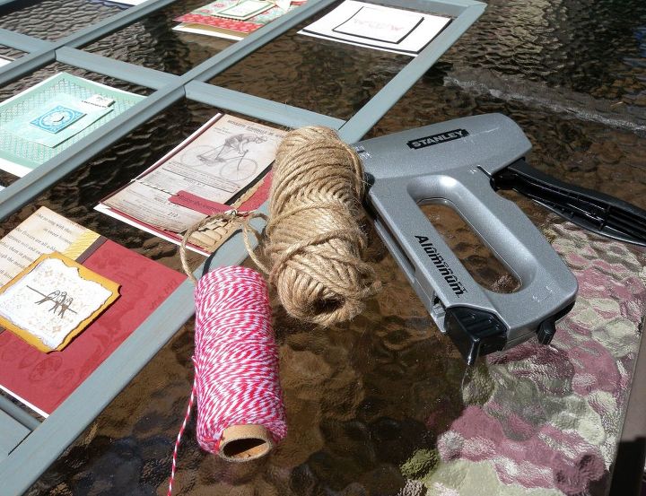 Old Window Turned Card Holder A Trash To Treasure Project Hometalk