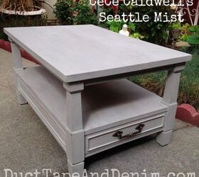 estate sale makeover vintage end table, painted furniture