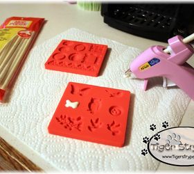 use silicone molds to showcase memories, crafts