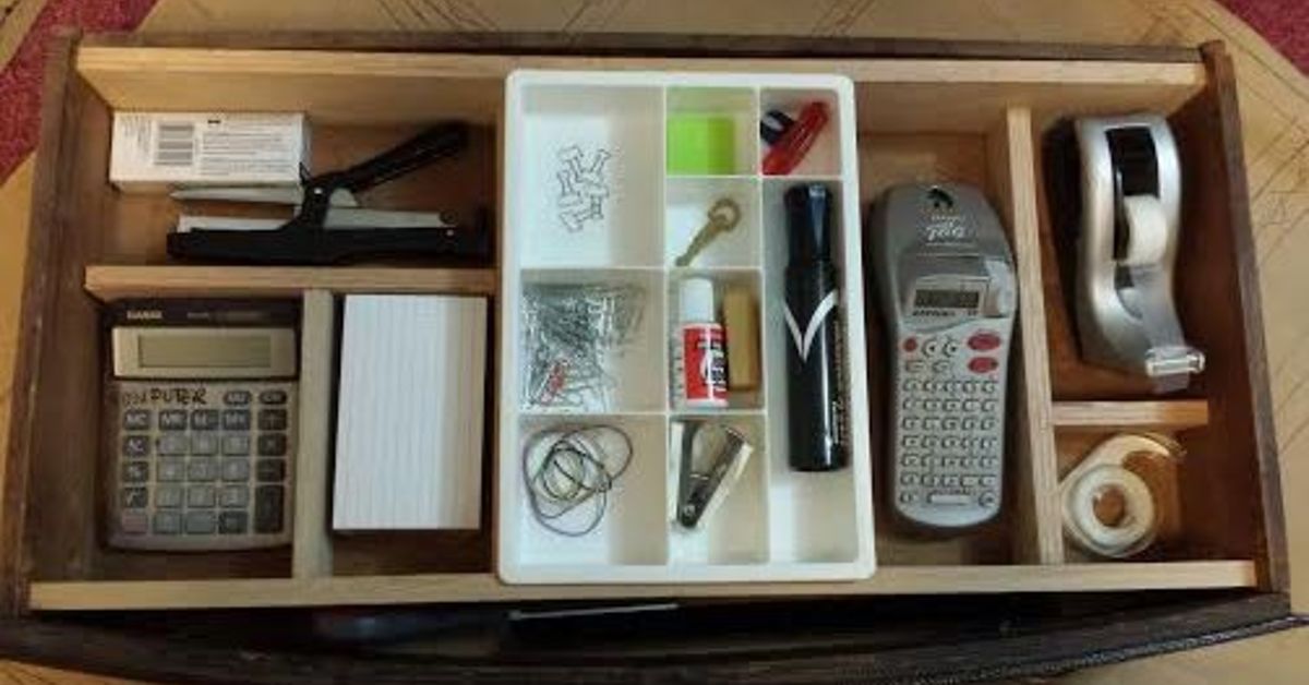 Custom Desk Organizer Hometalk