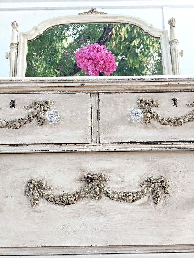 how to repair and transform a vintage dresser, how to, painted furniture