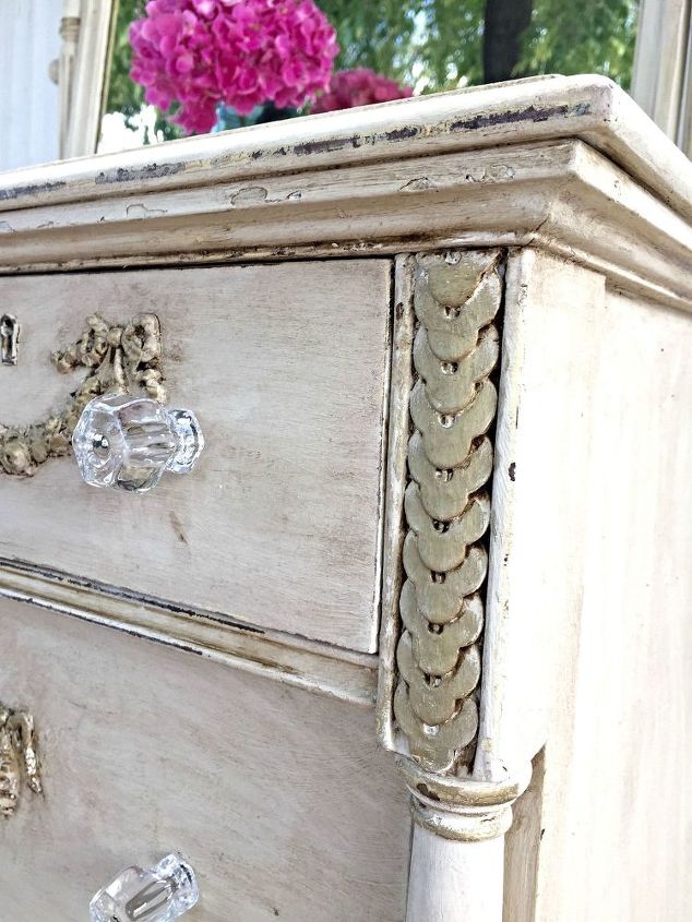 how to repair and transform a vintage dresser, how to, painted furniture