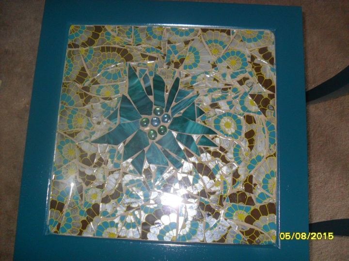 novos mosaicos de vidro
